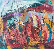 1993_dieter_ladewig_wilder garten_40x40_gelb45